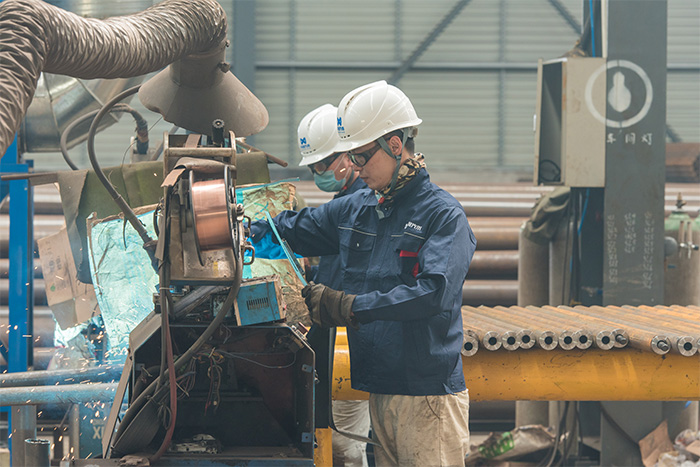 闵行网架自动化焊接